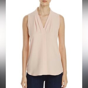 Calvin Klein Women's Pink Sleeveless Blouse